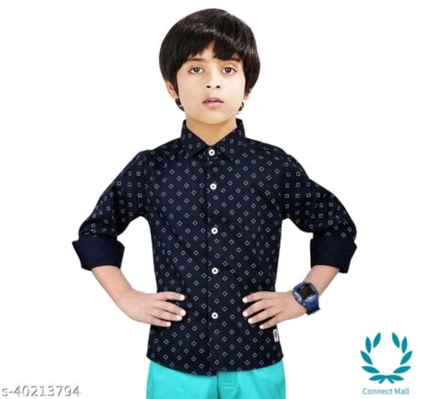 Made In The Shade 100% Cotton Boy's Shirt - 12-13 Years